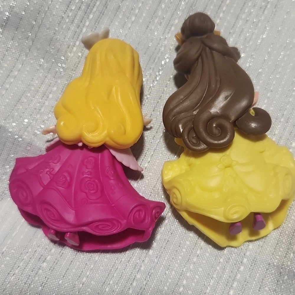 DISNEY PRINCESS Doll Set - Pink and Yellow